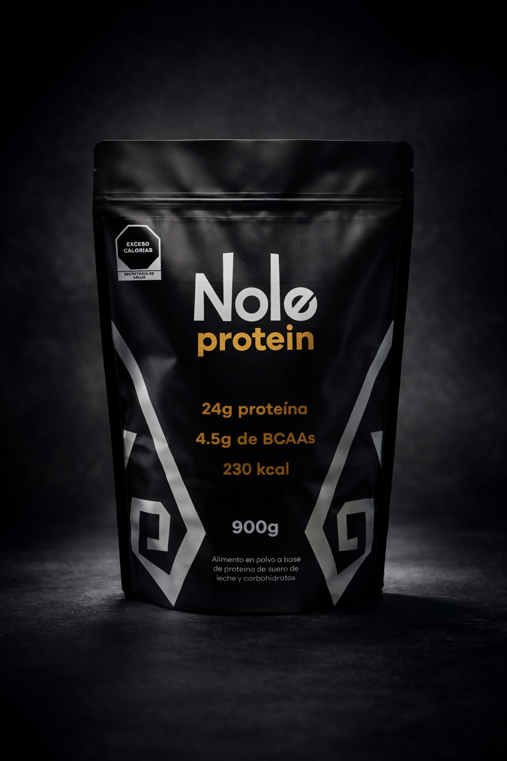 Maqueta del empaque de Nole Protein